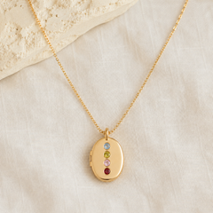 Family Story Locket Necklace